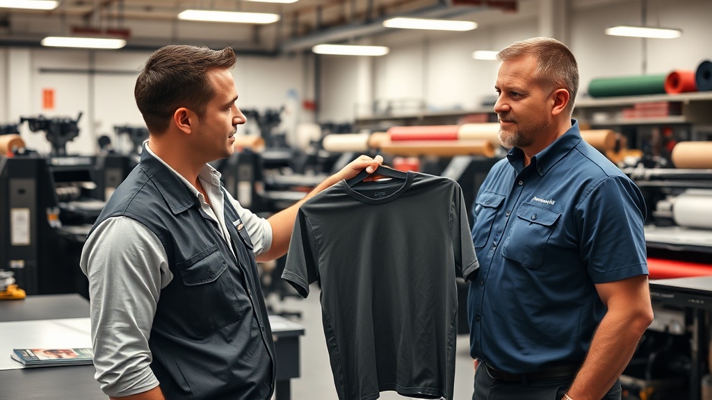 איך בוחרים ספק הדפסה על חולצות דרייפיט בלי ליפול בפח?