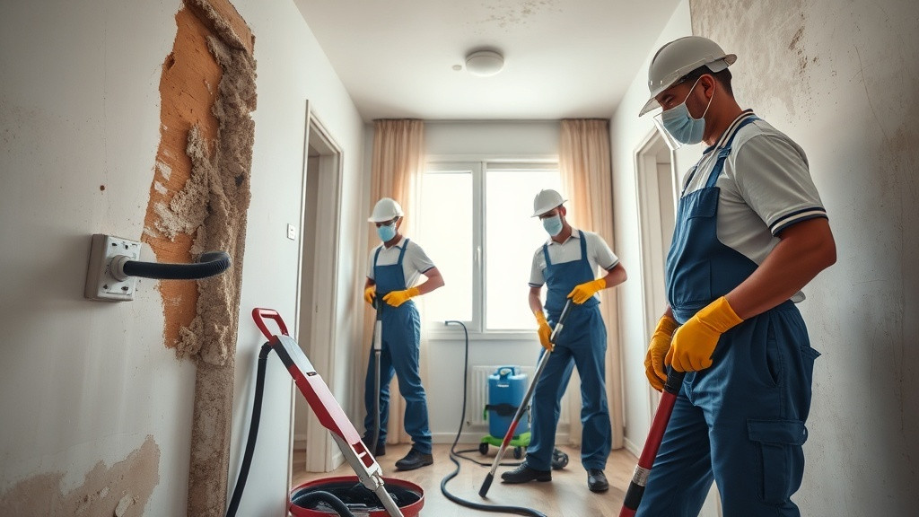 שלבי הניקיון אחרי שיפוץ